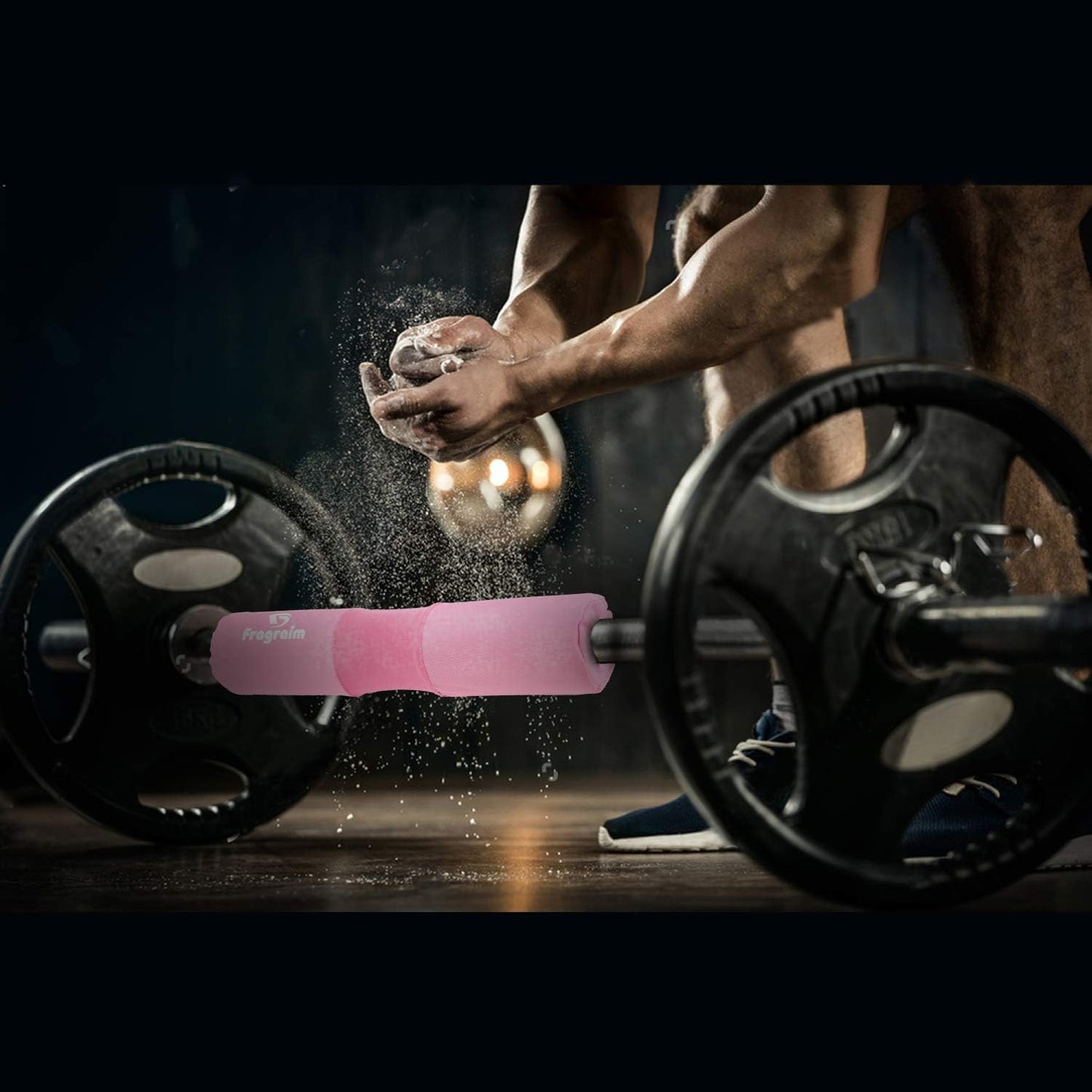 Barbell Squat Pad, Safety Bar Pad with Thick Foam and Nylon Padding - Neck & Shoulder Protective Pad Support for Squats, Lunges & Hip Thrusts - Fits Olympic Standard Weightlifting Bar